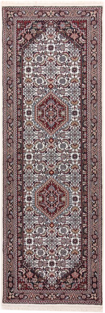 Indo rug Indo Bidjar Herati 235x79 235x79, Persian Rug Knotted by hand