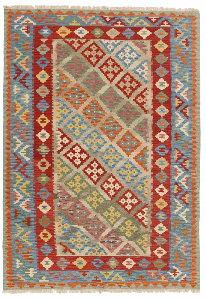 Tapete persa Kilim Fars 289x204 289x204, Tapete persa Tecido à mão