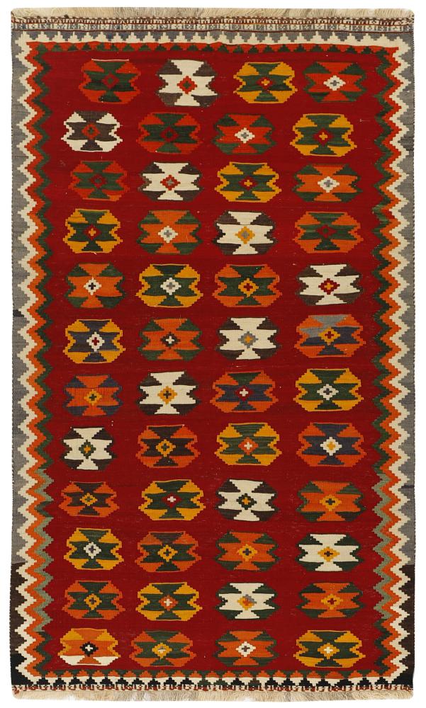Tapete persa Kilim Fars 233x139 233x139, Tapete persa Tecido à mão