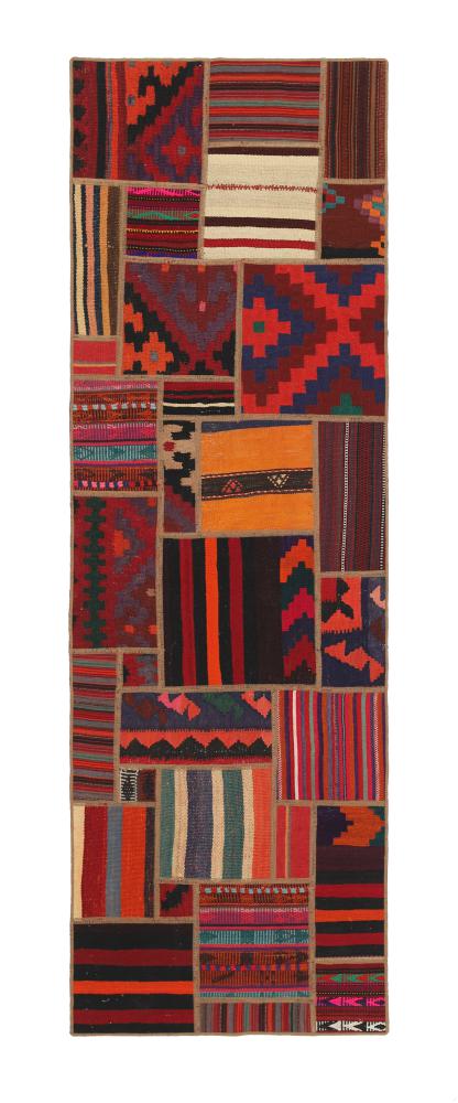 Tappeto persiano Kilim Patchwork 251x79 251x79, Tappeto persiano Tessuto a mano