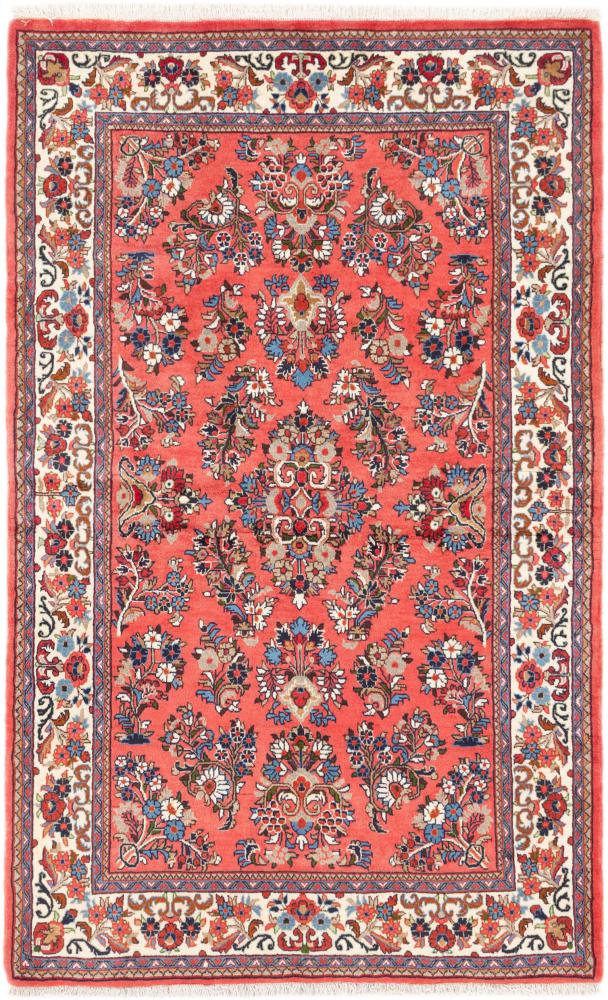 Perserteppich Sarough 206x127 206x127, Perserteppich Handgeknüpft