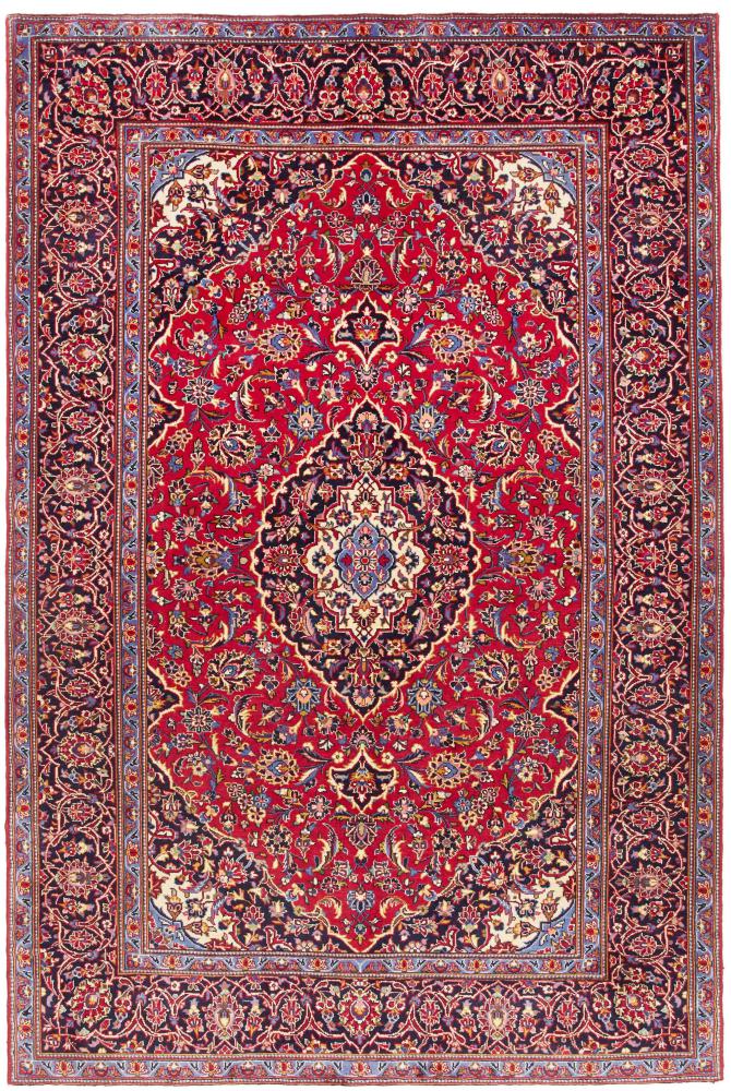 Persian Rug Keshan 221x146 221x146, Persian Rug Knotted by hand