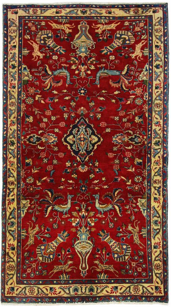 Persian Rug Mashhad 181x101 181x101, Persian Rug Knotted by hand