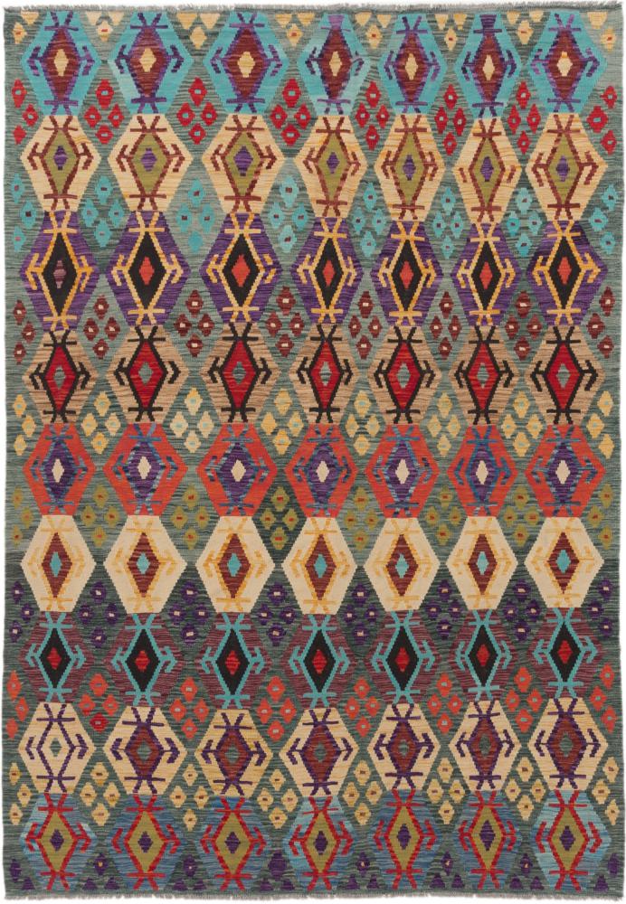 Tapete afegão Kilim Afegão 294x202 294x202, Tapete persa Tecido à mão