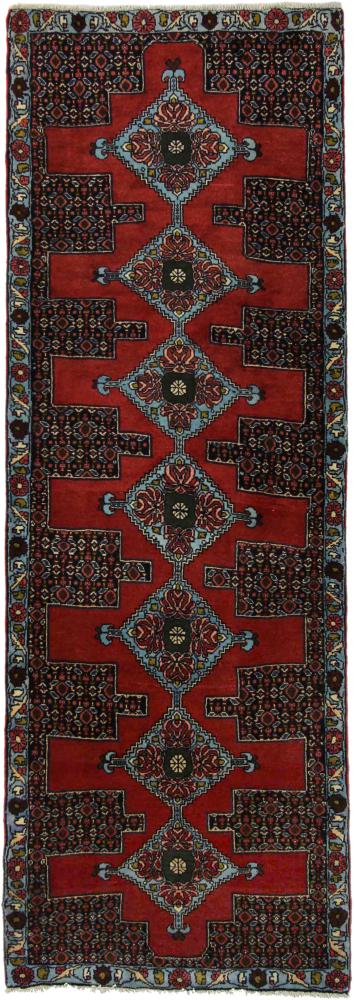 Persisk tæppe Senneh 222x79 222x79, Persisk tæppe Knyttet i hånden