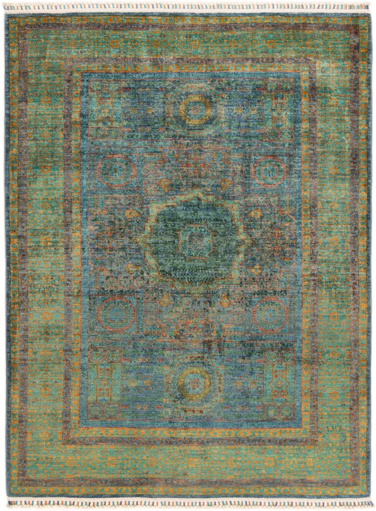 Pakistansk matta Mamluk 174x131 174x131, Persisk matta Handknuten