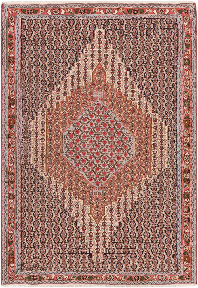 Tapete persa Kilim Senneh 297x207 297x207, Tapete persa Atado à mão