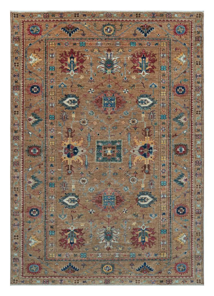 Pakistansk tæppe Kazak 239x171 239x171, Persisk tæppe Håndknyttet