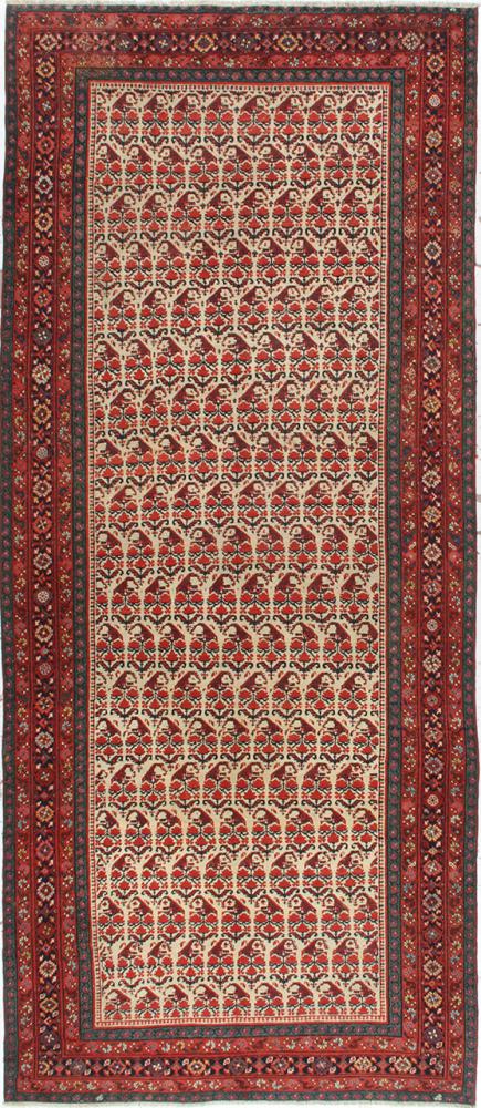 Περσικό χαλί Malayer πολύτιμα λόγω παλαιότητας 361x149 361x149, Περσικό χαλί Οι κόμποι έγιναν με το χέρι