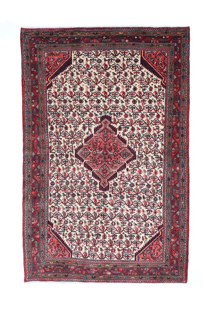 Persian rug Hamadan 201x131 201x131, Persian rug Hand-knotted