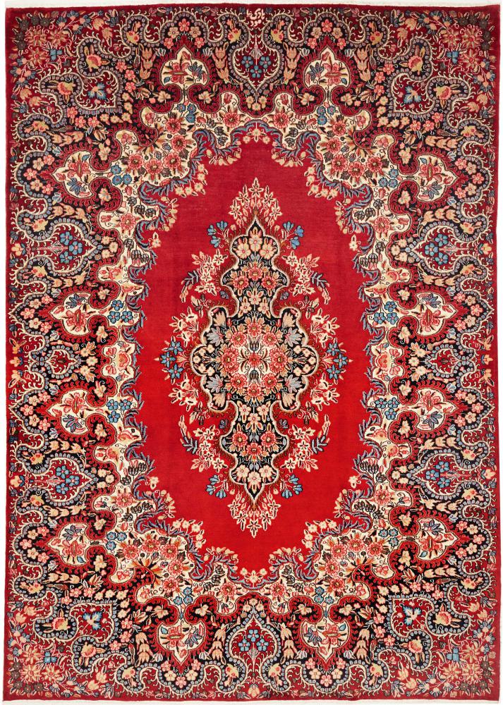 Persian Rug Moud 10'1"x7'0" 10'1"x7'0", Persian Rug Knotted by hand