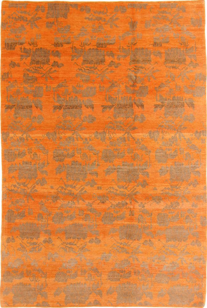 Persian Rug Persian Gabbeh Design 296x196 296x196, Persian Rug Knotted by hand