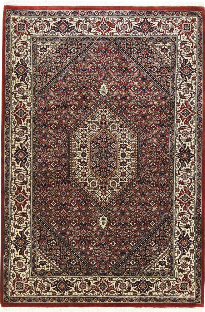 Indo rug Indo Bidjar Super 5'10"x3'11" 5'10"x3'11", Persian Rug Knotted by hand