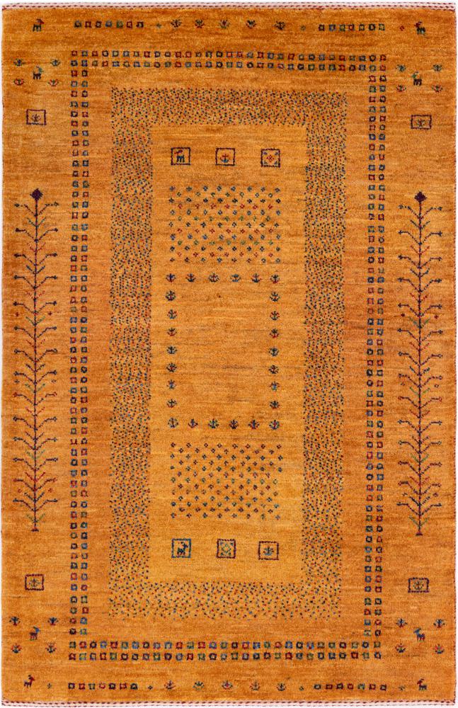 Tappeto persiano Persiano Gabbeh Loribaft Essence 127x80 127x80, Tappeto persiano Annodato a mano
