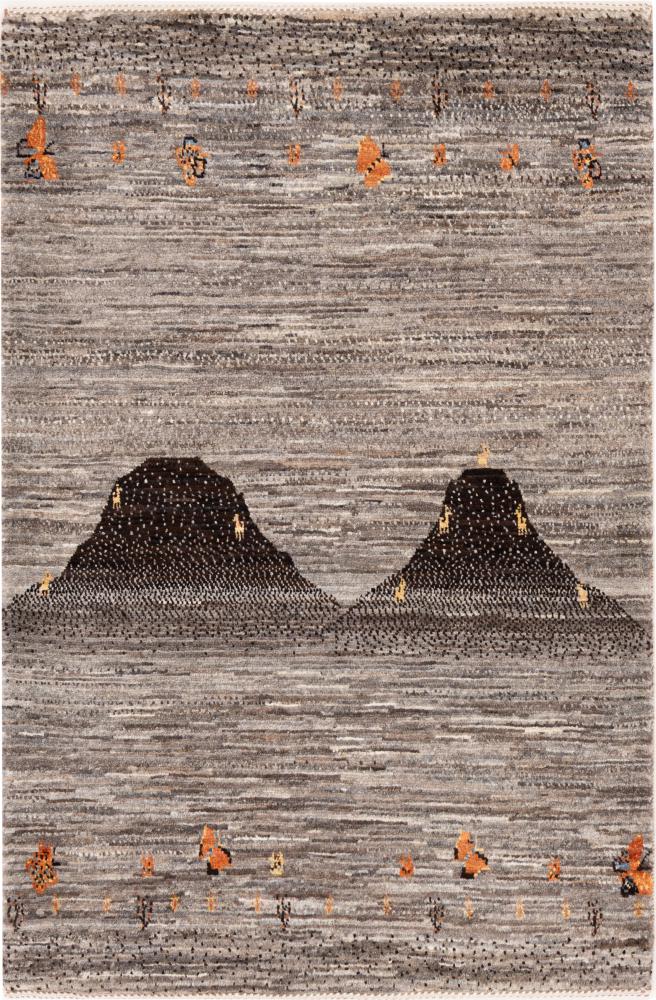 Perzisch tapijt Perzisch Gabbeh Loribaft Tabiibaft 133x86 133x86, Perzisch tapijt Handgeknoopte