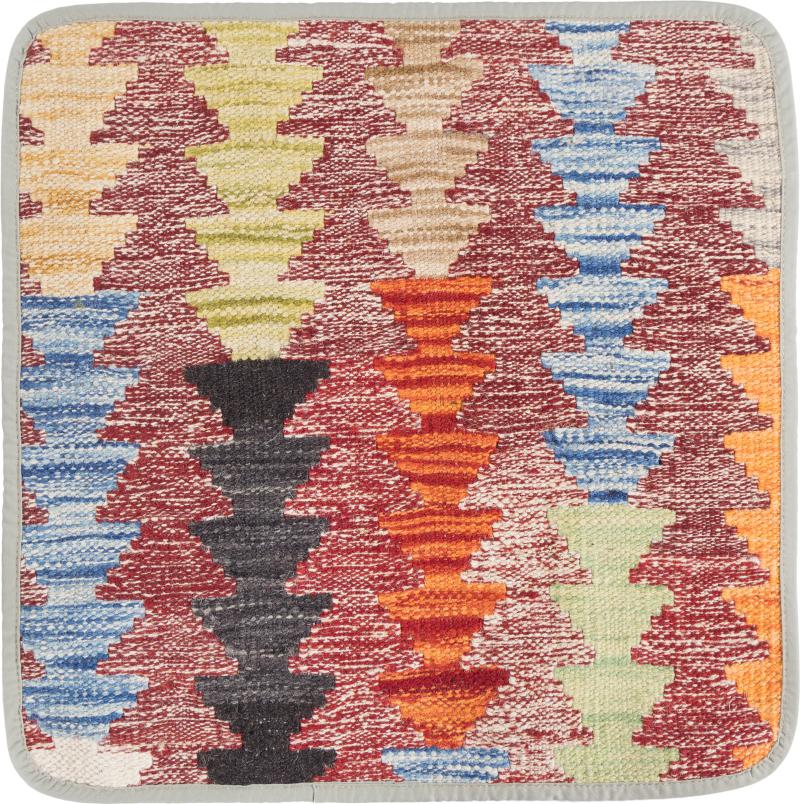 Tappeto Afgano Kilim Afghan Copricuscino 45x45 45x45, Tappeto persiano Annodato a mano