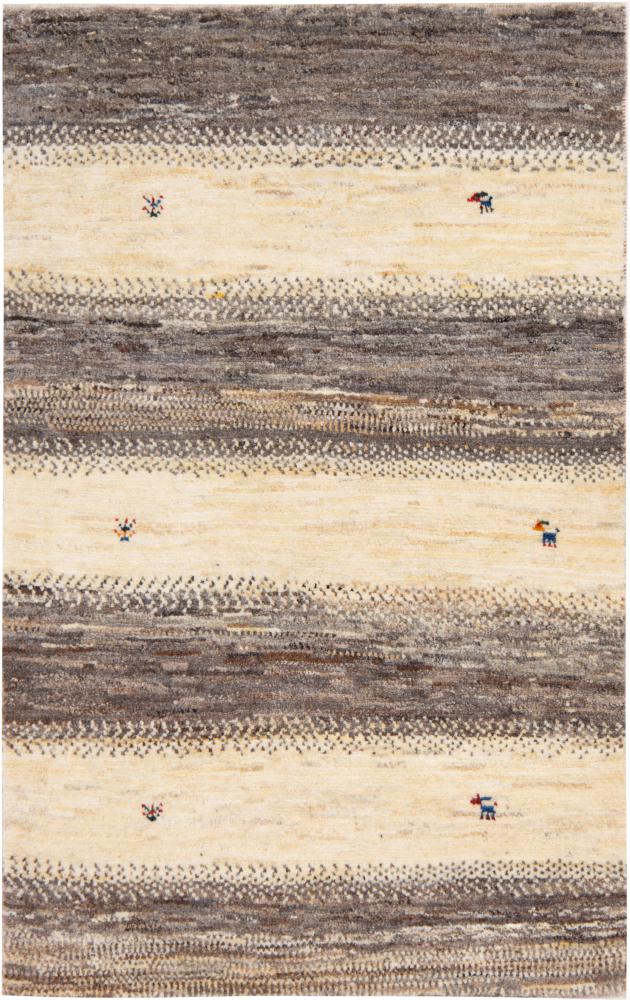 Persian Rug Persian Gabbeh Nomad 122x81 122x81, Persian Rug Knotted by hand
