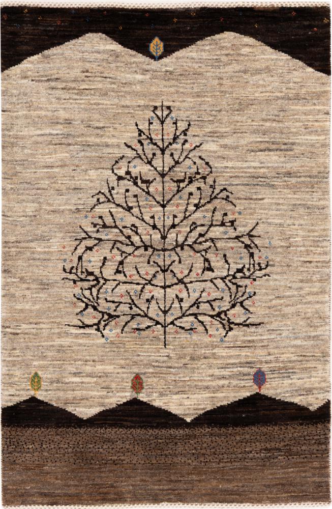 Perzisch tapijt Perzisch Gabbeh Loribaft Tabiibaft 124x82 124x82, Perzisch tapijt Handgeknoopte