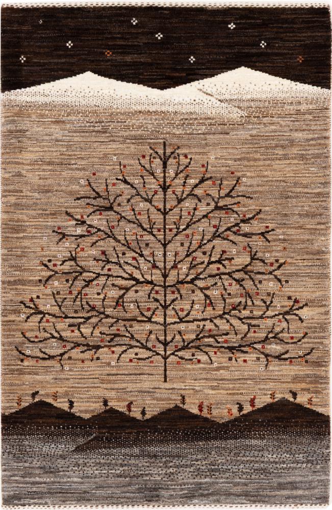 Perzisch tapijt Perzisch Gabbeh Loribaft Tabiibaft 129x76 129x76, Perzisch tapijt Handgeknoopte