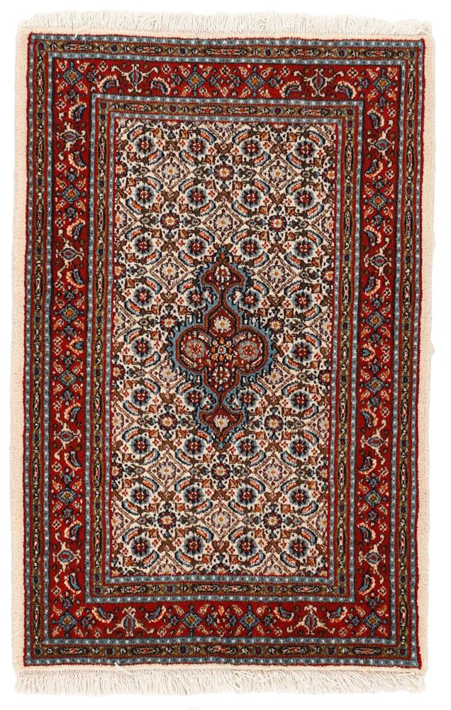 Persian Rug Moud Mahi 93x62 93x62, Persian Rug Knotted by hand