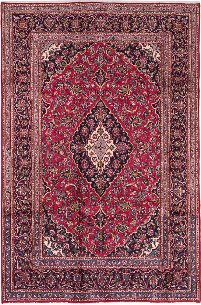 Persisk tæppe Mashhad 295x198 295x198, Persisk tæppe Knyttet i hånden