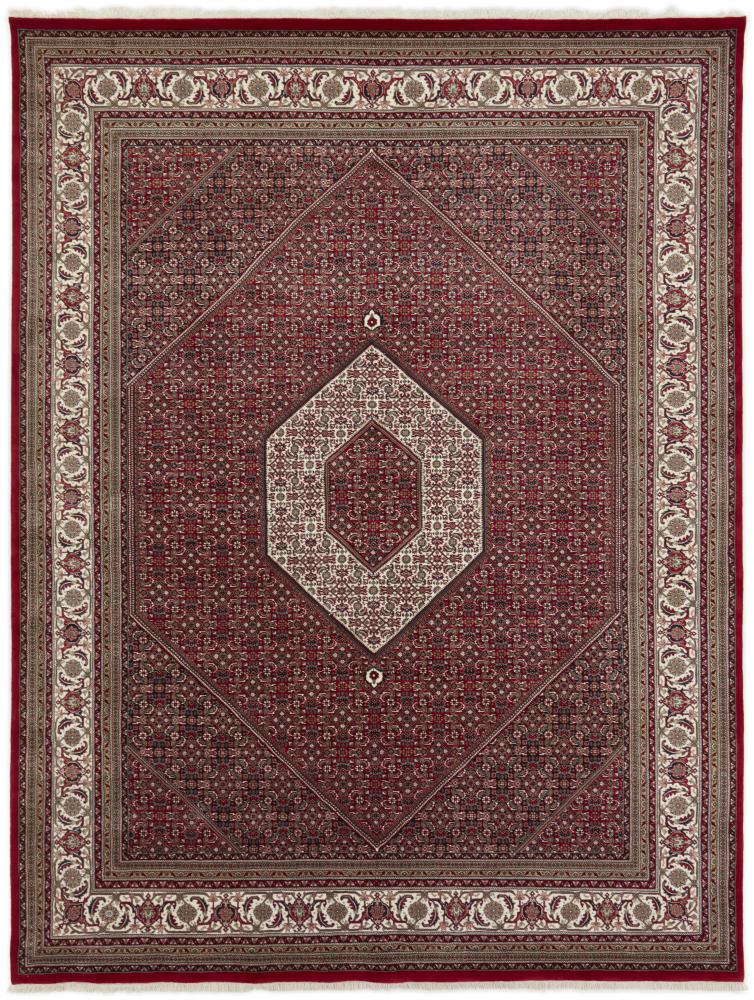 Ινδικό χαλί Indo Bidjar 350x249 350x249, Περσικό χαλί Οι κόμποι έγιναν με το χέρι