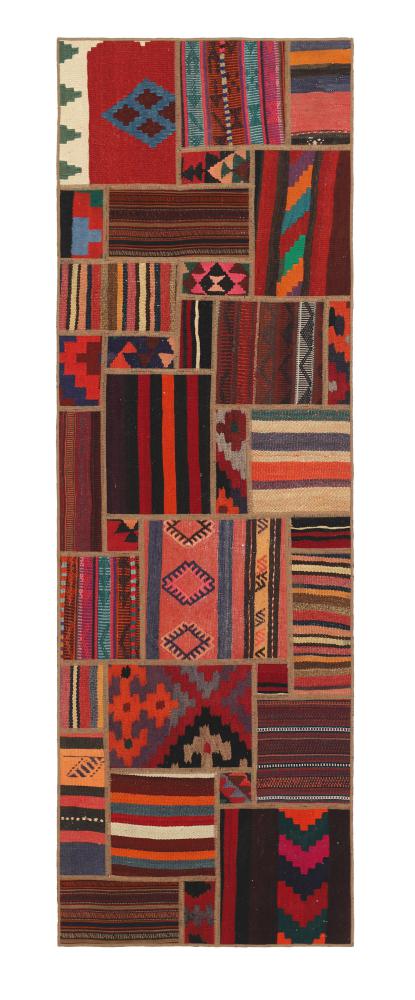 Tappeto persiano Kilim Patchwork 251x79 251x79, Tappeto persiano Tessuto a mano