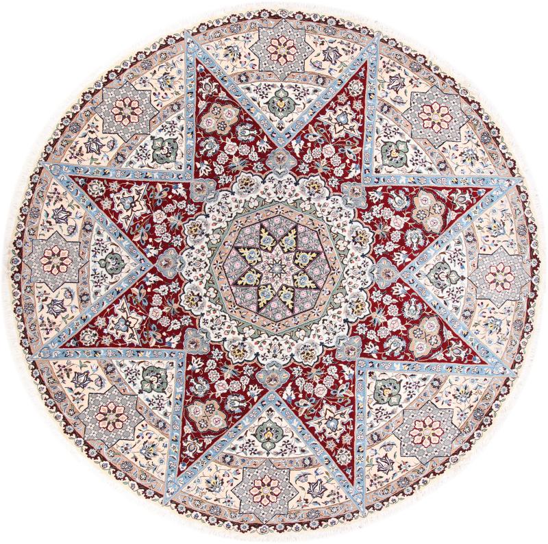 Tapis persan Naïn 9La 350x350 350x350, Tapis persan Noué à la main