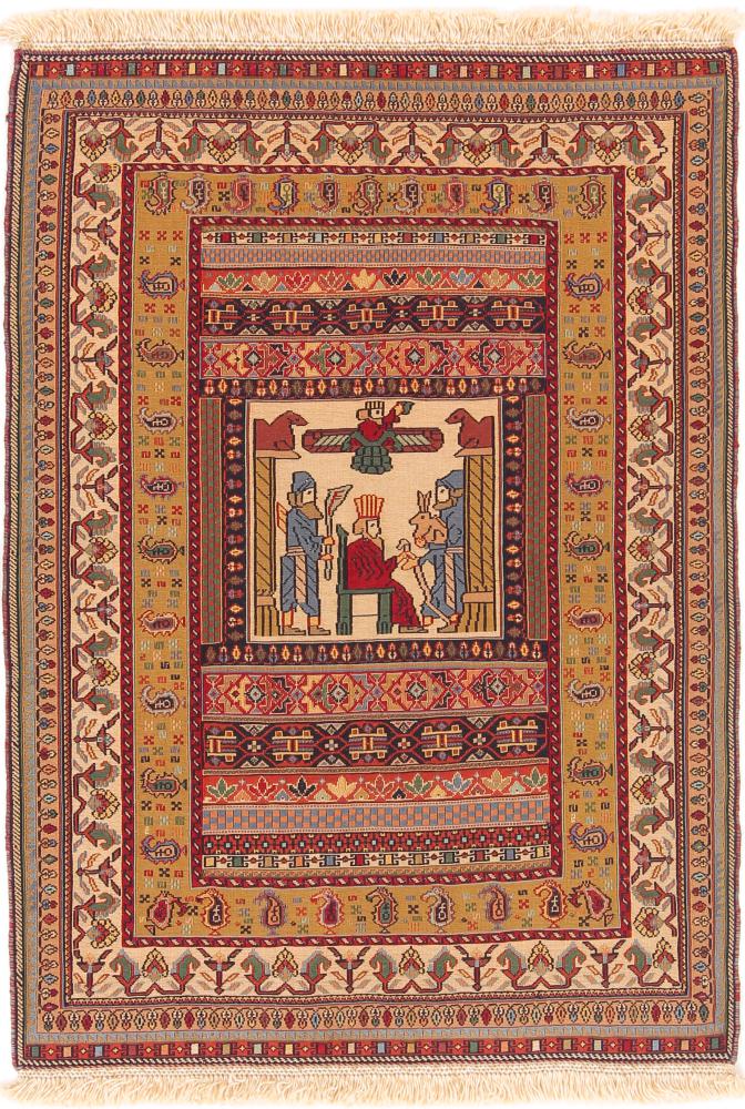 Perzsa szőnyeg Kilim Soozani 118x81 118x81, Perzsa szőnyeg szőttesek