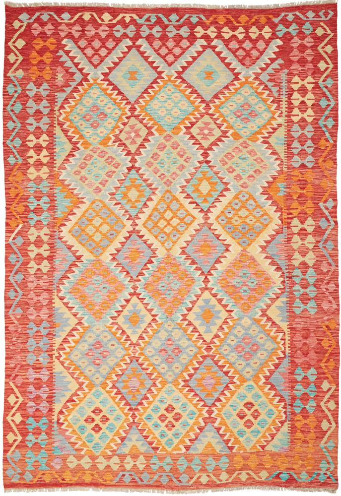 Afghan rug Kilim Afghan 256x178 256x178, Persian Rug Woven by hand