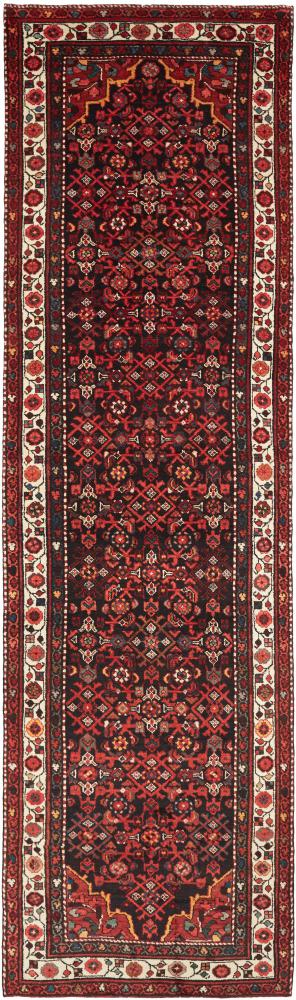 Persian Rug Hamadan 386x107 386x107, Persian Rug Knotted by hand