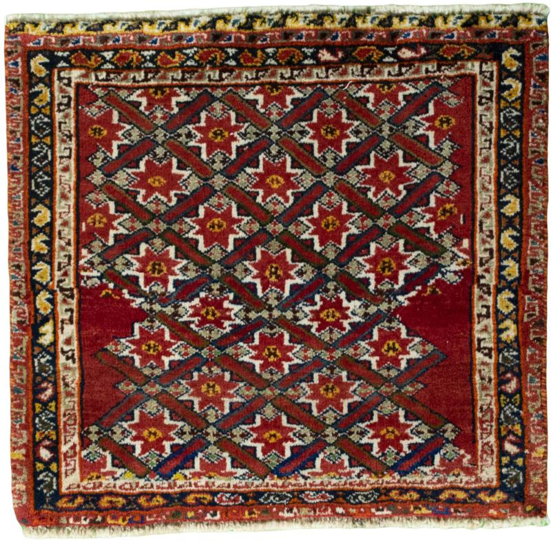 Persian Rug Shiraz 60x65 60x65, Persian Rug Knotted by hand