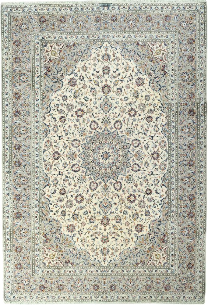 Tapis persan Kashan 357x248 357x248, Tapis persan Noué à la main