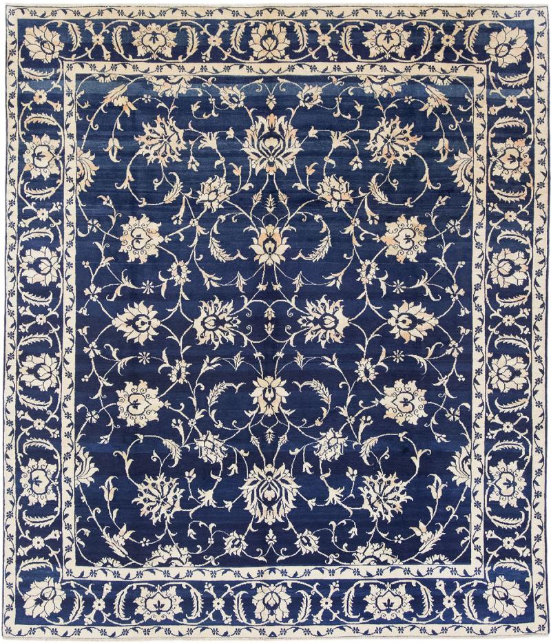 Persisk matta Isfahan Gammal 281x237 281x237, Persisk matta Knuten för hand