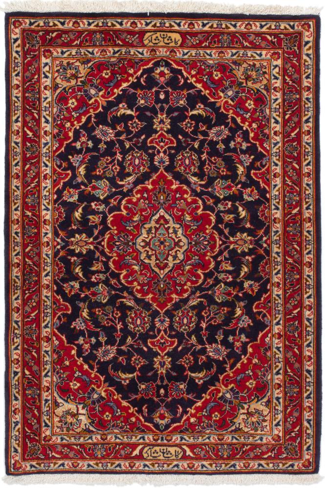 Perzsa szőnyeg Kashan Kork 3'10"x2'7" 3'10"x2'7", Perzsa szőnyeg Kézzel csomózva