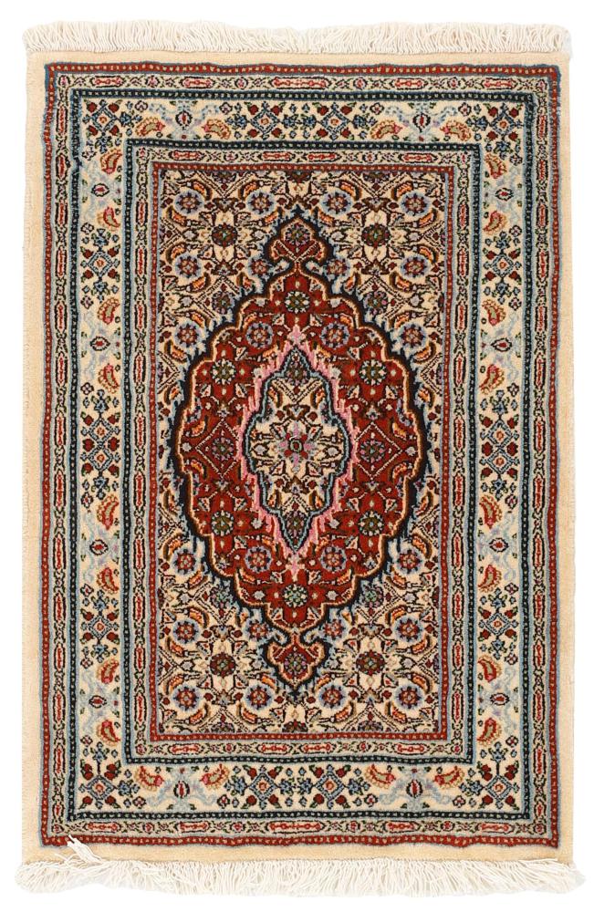 Tapis persan Moud Mahi 88x59 88x59, Tapis persan Noué à la main