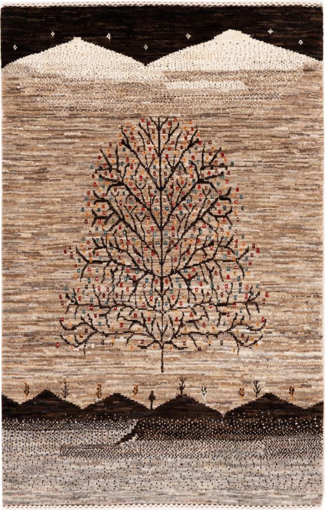 Perzisch tapijt Perzisch Gabbeh Loribaft Tabiibaft 126x83 126x83, Perzisch tapijt Handgeknoopte