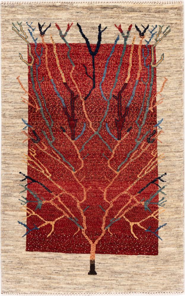 Perzisch tapijt Perzisch Gabbeh Loribaft Tabiibaft 126x81 126x81, Perzisch tapijt Handgeknoopte