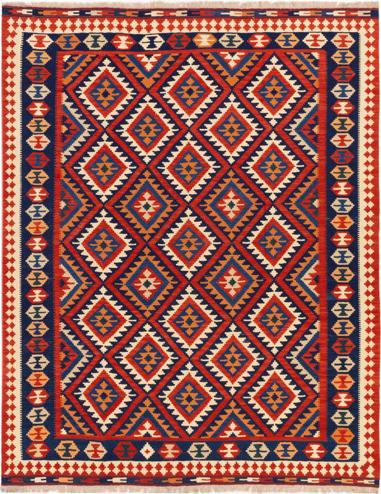 Alfombra persa Kilim Fars Ghashghai 296x235 296x235, Alfombra persa Tejido a mano