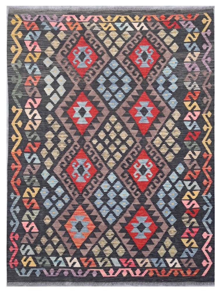 Tappeto Afgano Kilim Afghan 206x156 206x156, Tappeto persiano Tessuto a mano