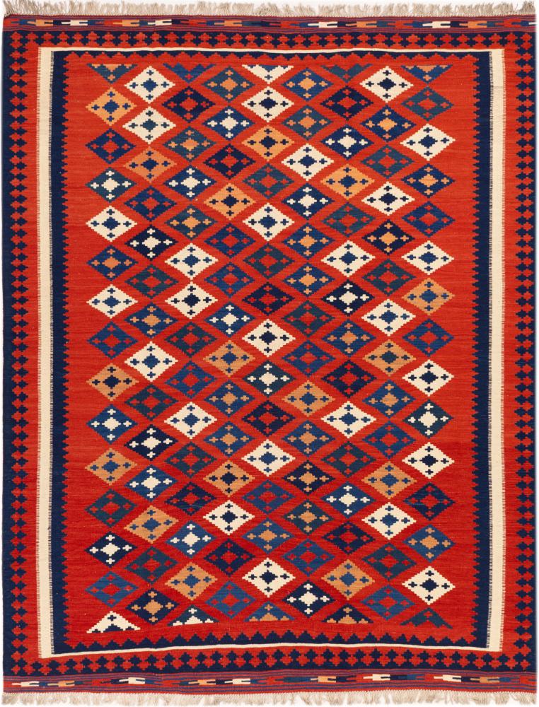 Alfombra persa Kilim Fars Ghashghai 304x239 304x239, Alfombra persa Tejido a mano