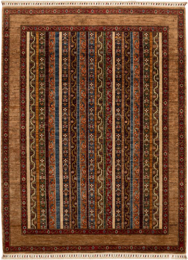 Afghaans tapijt Arijana Shaal 205x154 205x154, Perzisch tapijt Handgeknoopte