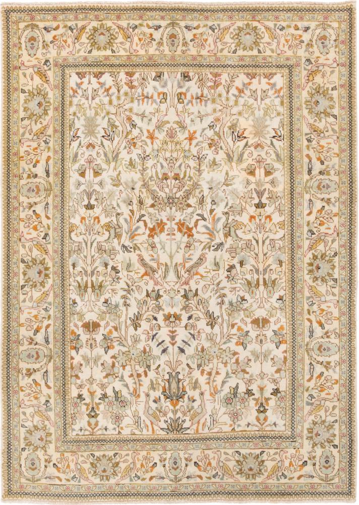 Persian Rug Tabriz 193x137 193x137, Persian Rug Knotted by hand