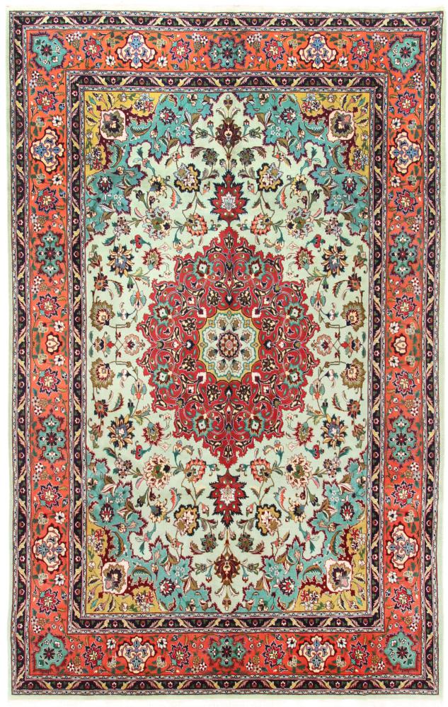 Tapete persa Tabriz 40Raj 297x192 297x192, Tapete persa Atado à mão