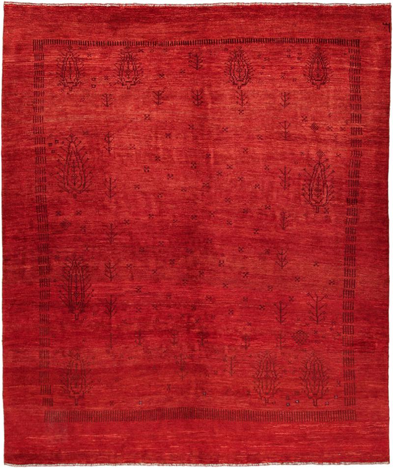 Tappeto persiano Persia Gabbeh Kashkuli 198x169 198x169, Tappeto persiano Annodato a mano