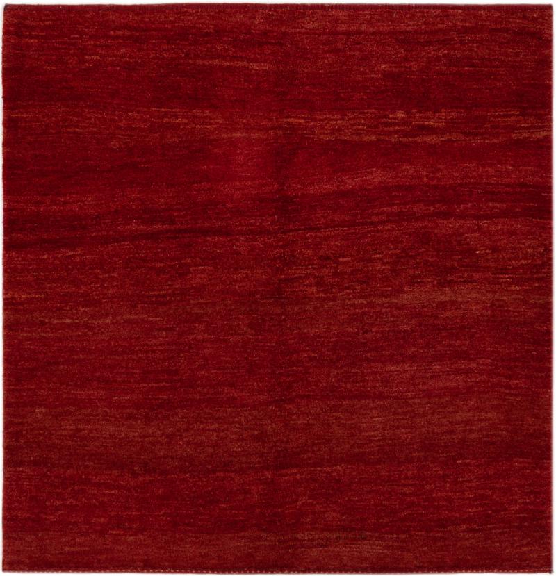 Persian Rug Persian Gabbeh Kashkuli Banafsheh 4'6"x4'6" 4'6"x4'6", Persian Rug Knotted by hand