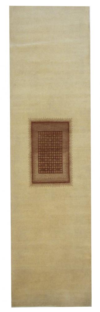 Tapete indiano Gabbeh Loribaft 270x72 270x72, Tapete persa Atado à mão