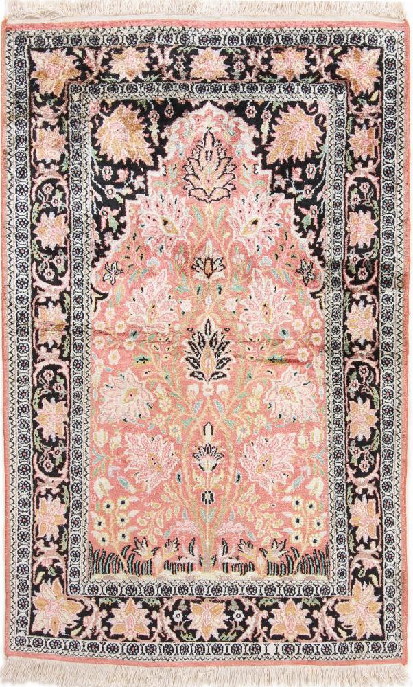 Persian Rug Kashmir Silk 147x91 147x91, Persian Rug Knotted by hand