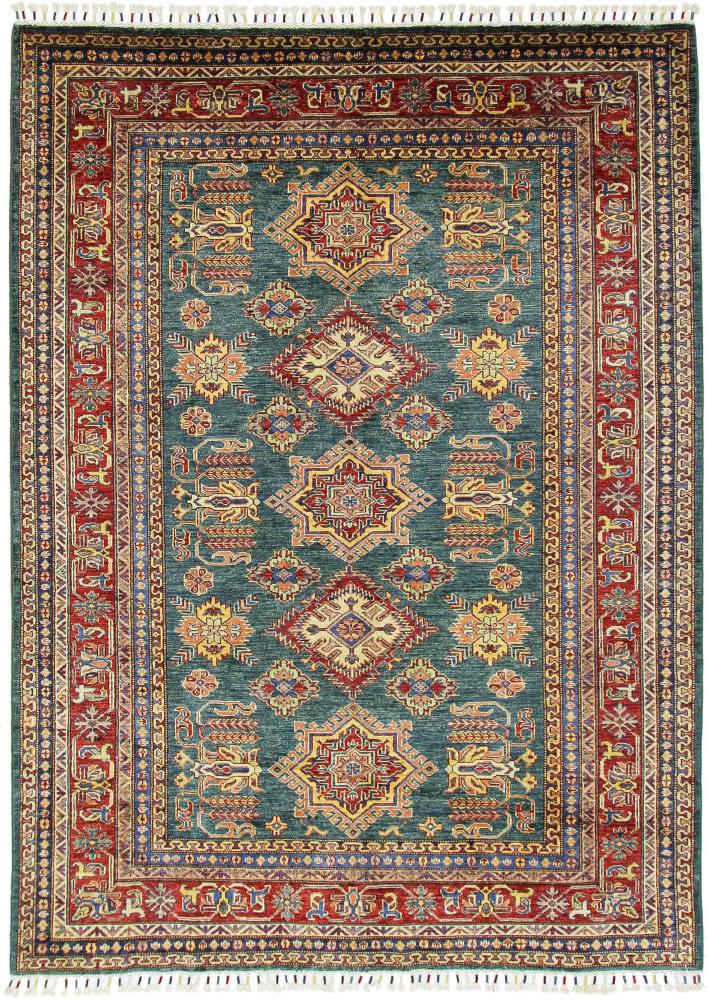 Afghaans tapijt Super Kazak 241x174 241x174, Perzisch tapijt Handgeknoopte