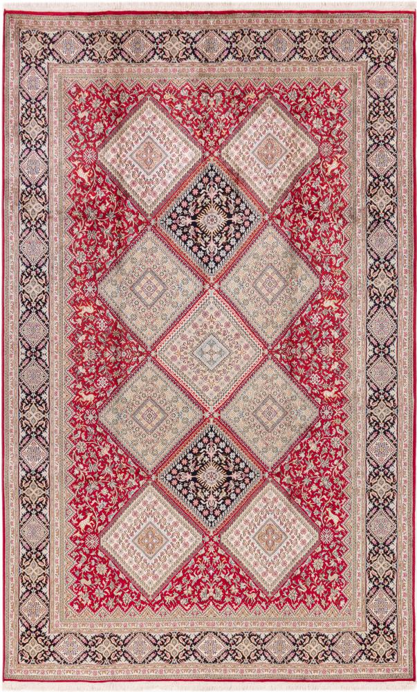 Alfombra india Cachemira de Seda 303x187 303x187, Alfombra persa Anudado a mano